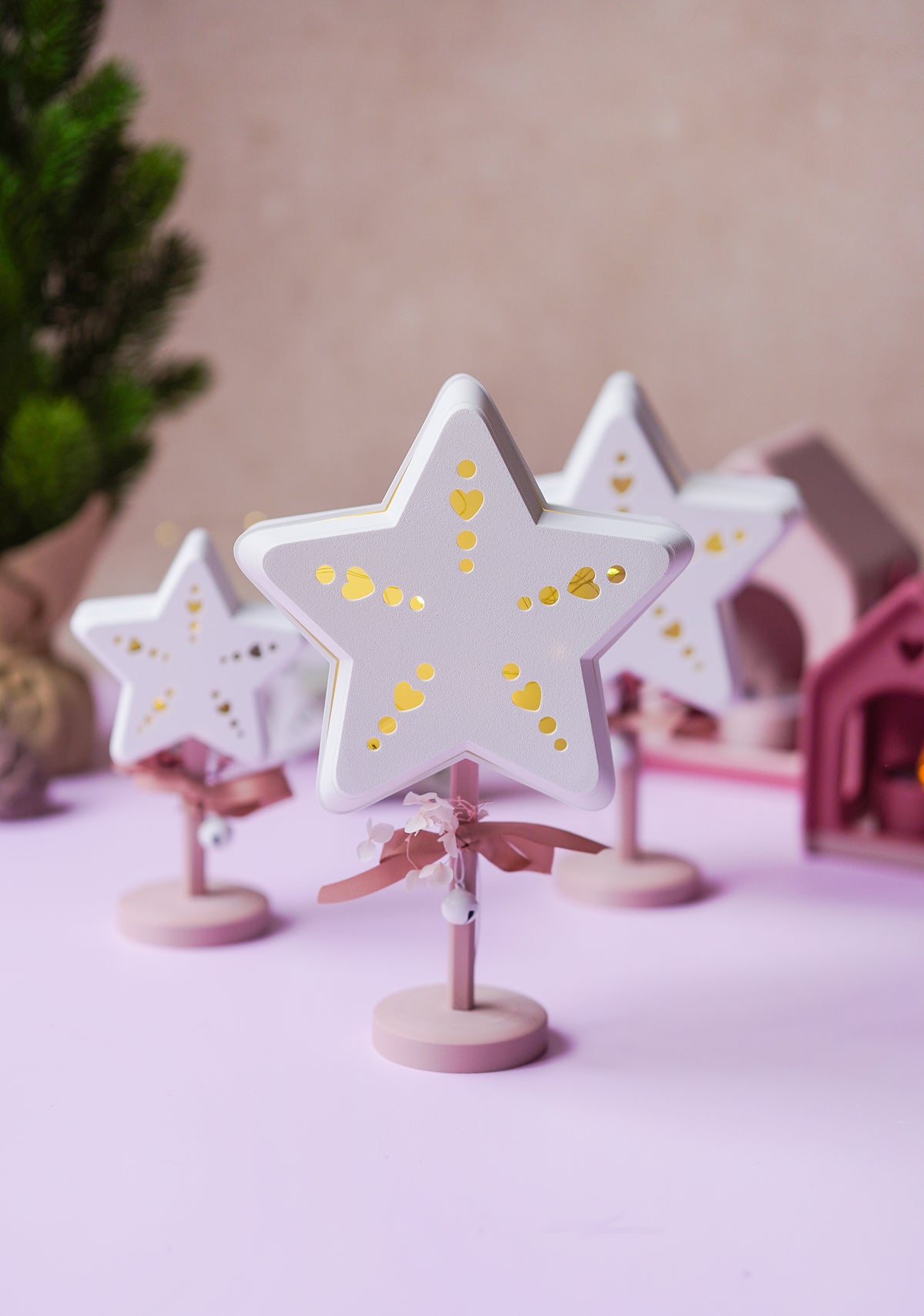 Sternlampe mit Ständer – 3D-Druckdatei in 3 Größen 3MF und STL