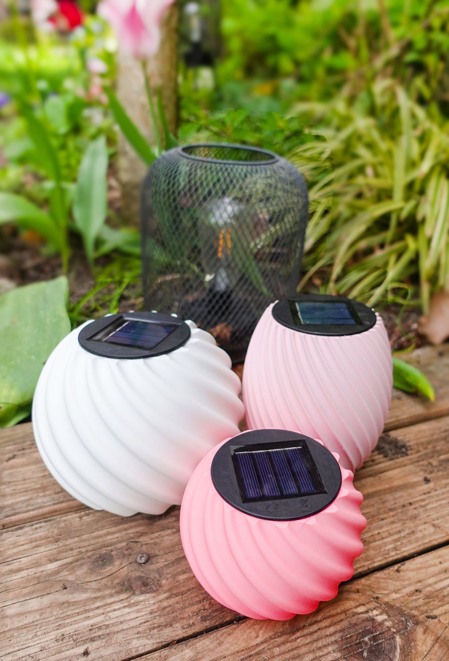 SPIRA – Moderne Solarlampe im Swirl Look | 3D Druckdatei STL & 3MF
