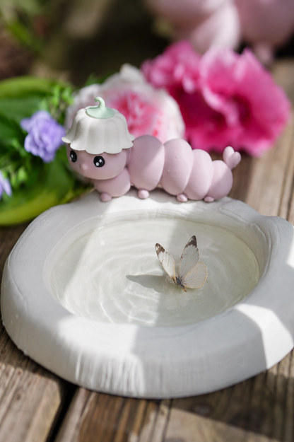 Lotti Tiertränke STL – Süße Vogeltränke & Insektentränke für den Garten | 3D Druck Datei