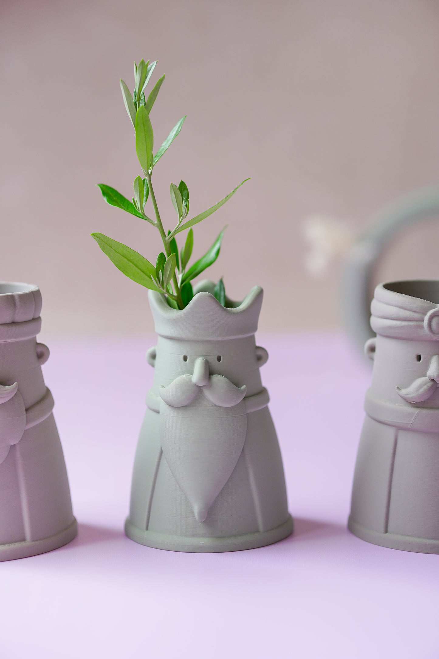 Heilige Drei Könige Vasen STL & 3MF – Moderne Weihnachtsdeko für den 3D-Druck | Gewerbelizenz inklusive