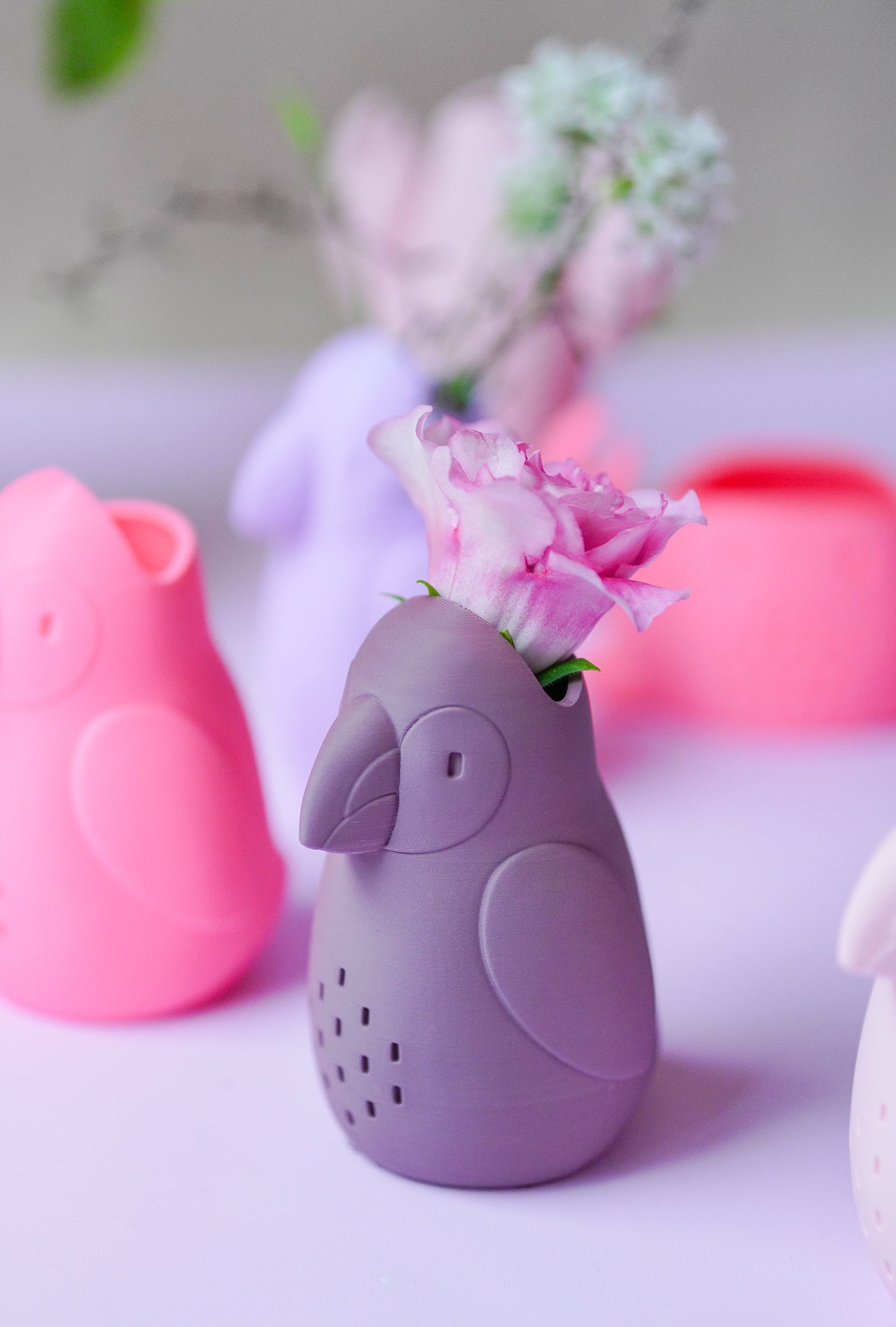Papageitaucher Puffin Vase – Moderne 3D Druck Vase als STL & 3MF Datei