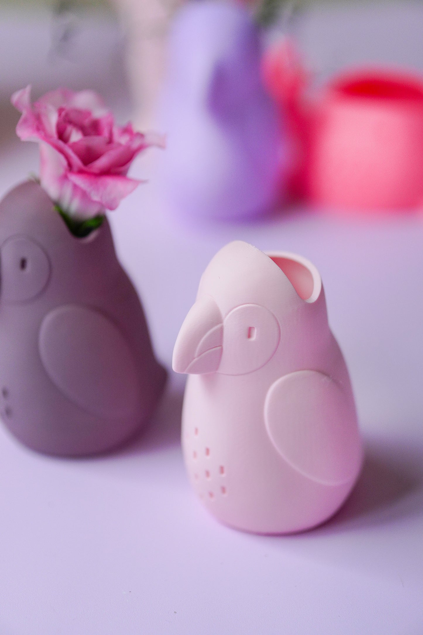 Papageitaucher Puffin Vase – Moderne 3D Druck Vase als STL & 3MF Datei