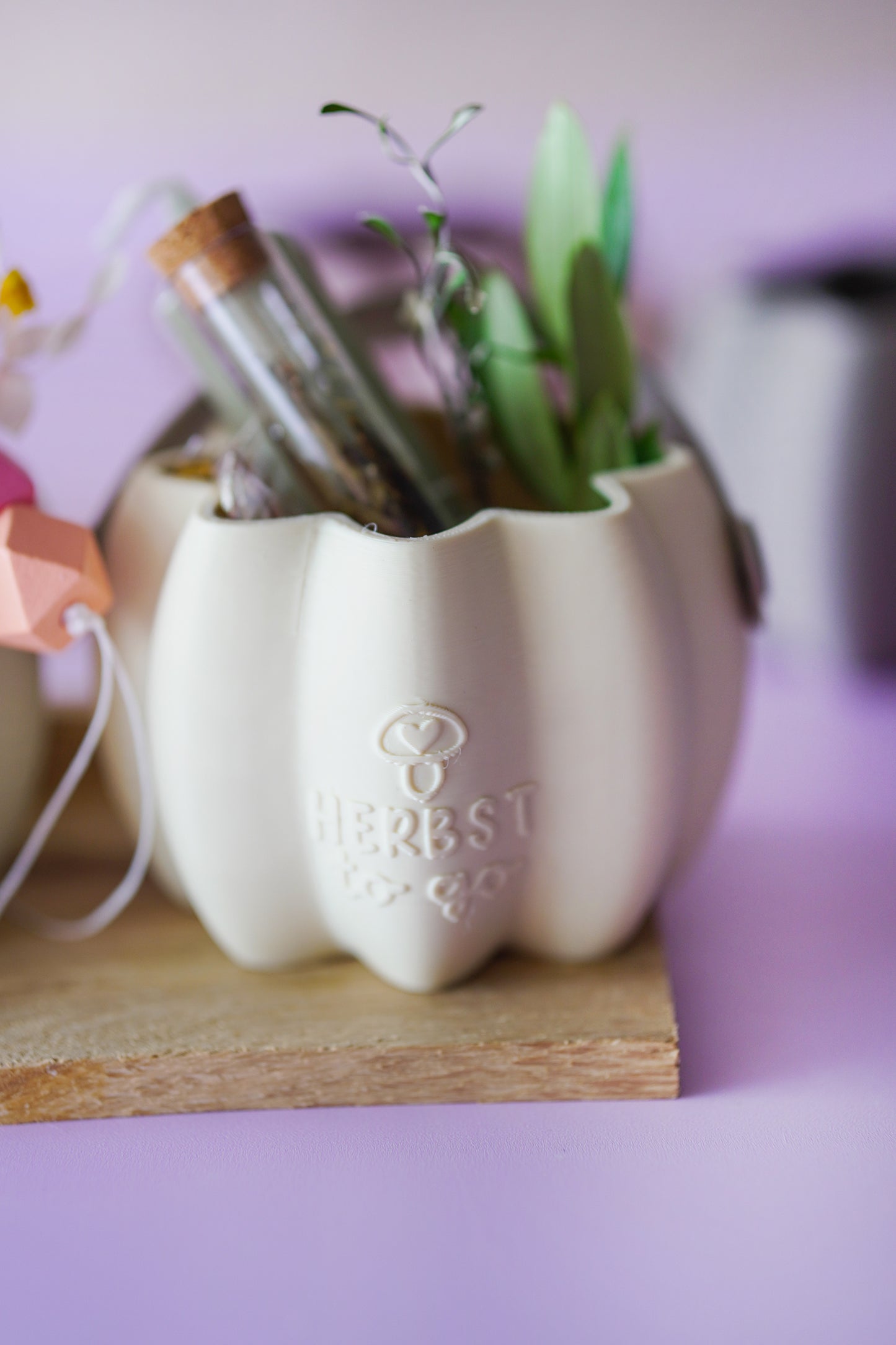 Kürbis Geschenk Korb STL – Wiederverwendbare Geschenkverpackung für Geldgeschenke, Gutscheine & Herbstdeko | 3D-Druck Datei