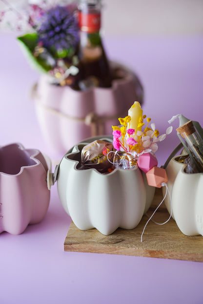 Kürbis Geschenk Korb STL – Wiederverwendbare Geschenkverpackung für Geldgeschenke, Gutscheine & Herbstdeko | 3D-Druck Datei