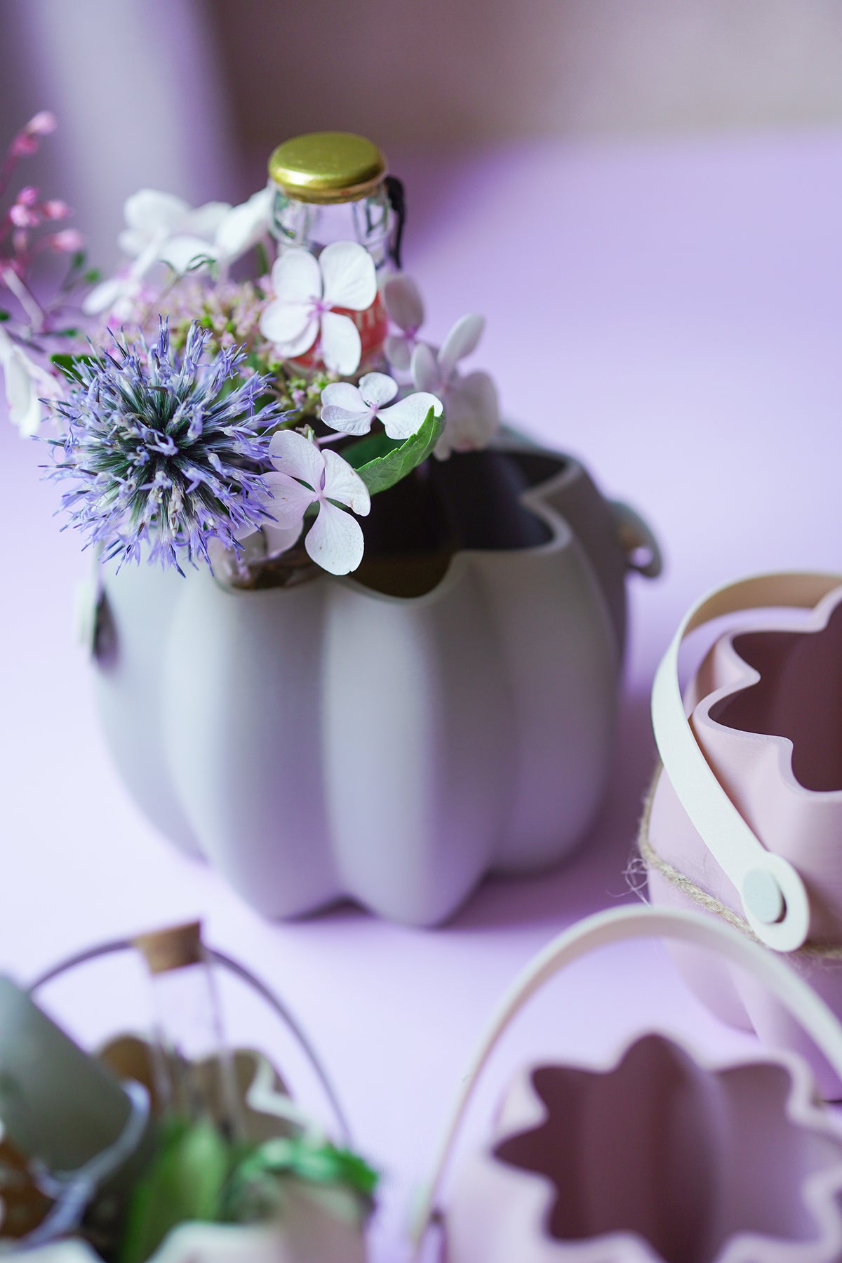 Kürbis Geschenk Korb STL – Wiederverwendbare Geschenkverpackung für Geldgeschenke, Gutscheine & Herbstdeko | 3D-Druck Datei