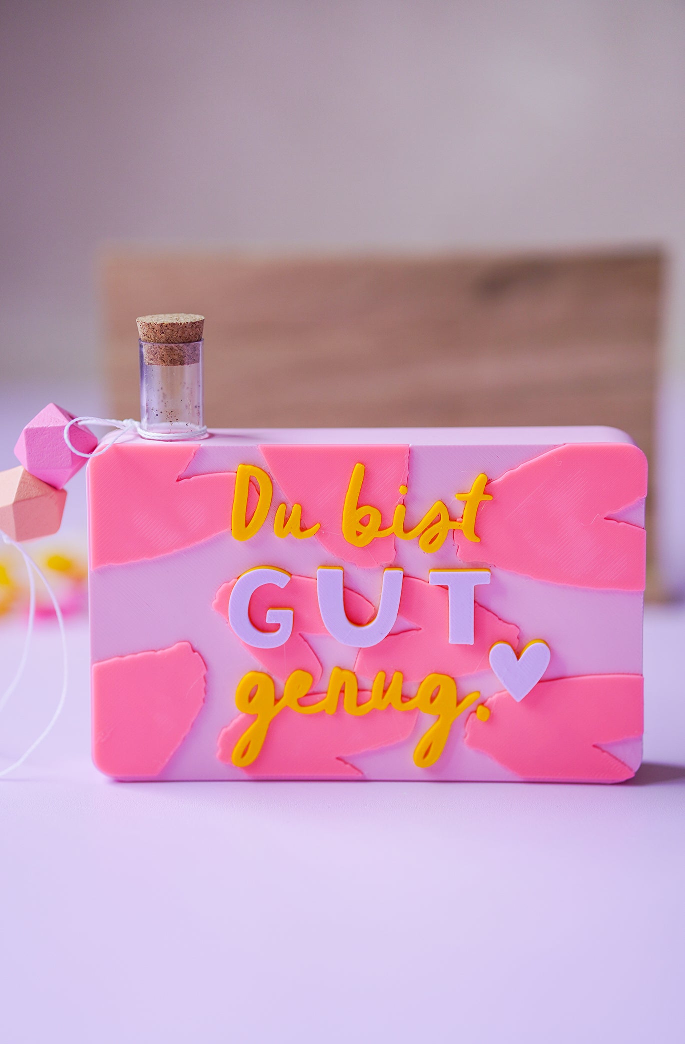 Du bist gut genug Giftcard – 3D Druckdatei für Geldgeschenke & Gutscheine