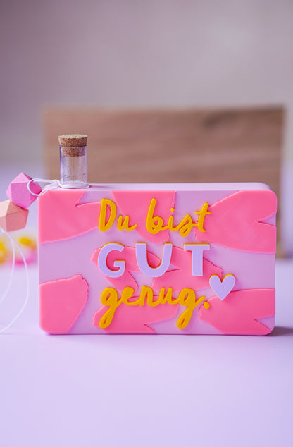 Du bist gut genug Giftcard – 3D Druckdatei für Geldgeschenke & Gutscheine