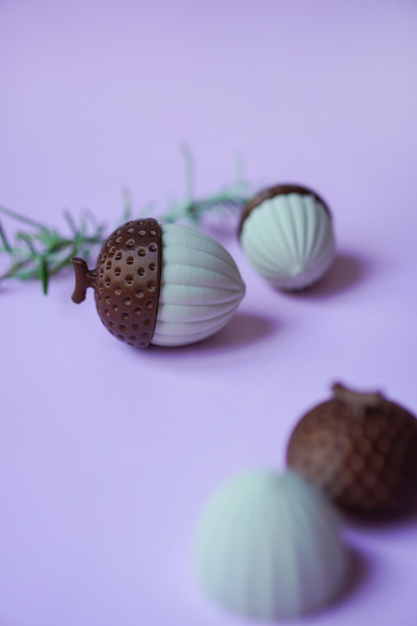 ALVA Eichel – moderne Herbstdeko als 3D-Druckdatei STL & 3MF