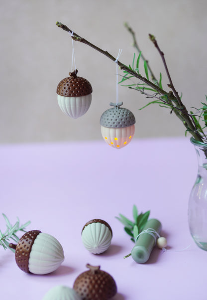 ALVA Eichel – moderne Herbstdeko als 3D-Druckdatei STL & 3MF
