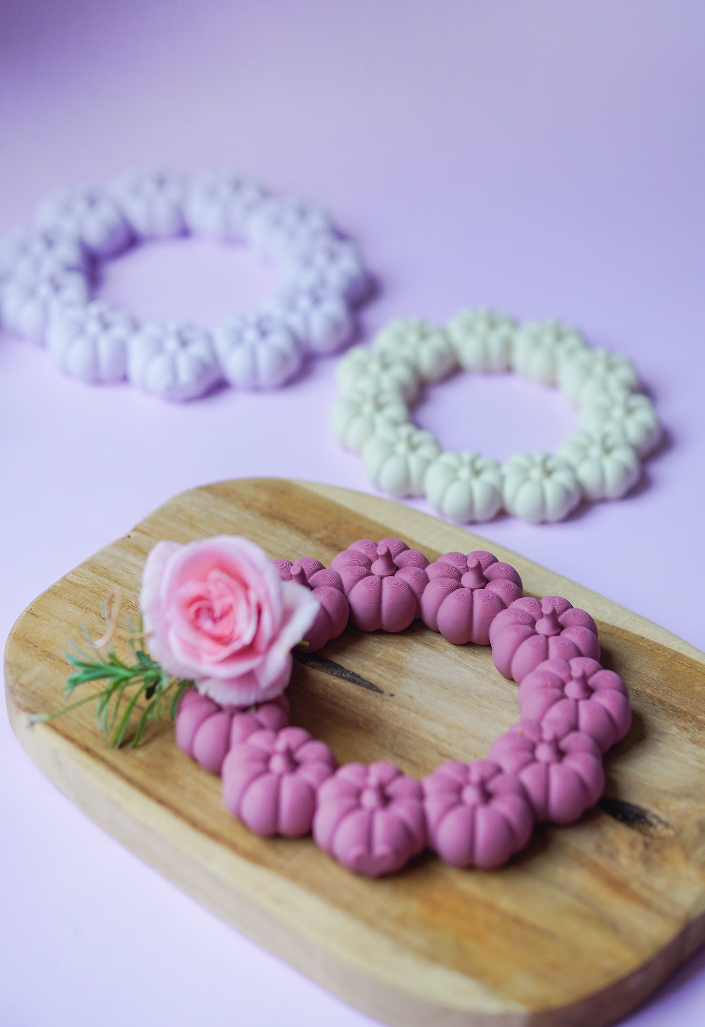 Kürbiskranz – 3D Druckdatei für herbstliche Tischdeko & DIY Kränze