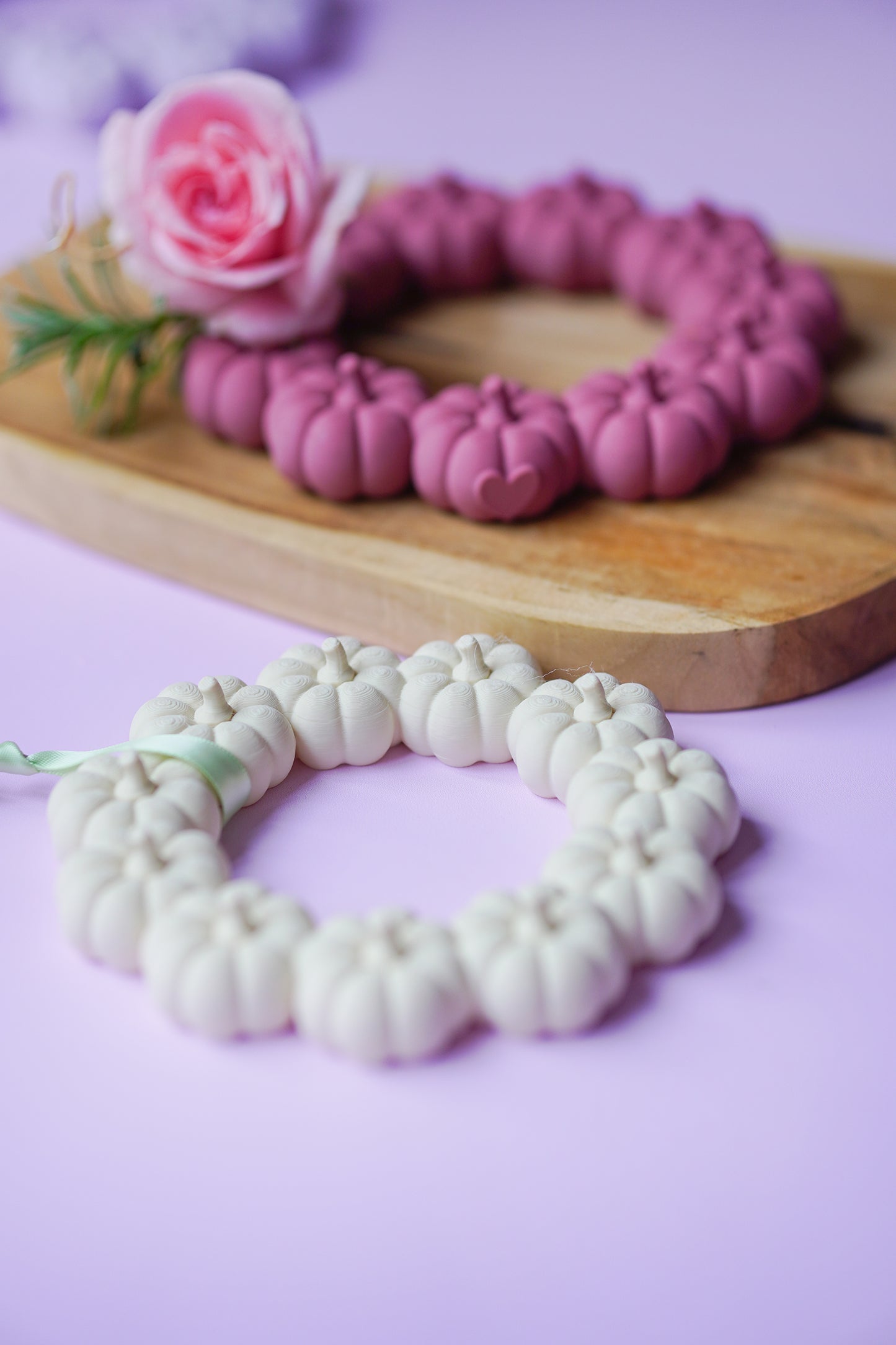 Kürbiskranz – 3D Druckdatei für herbstliche Tischdeko & DIY Kränze