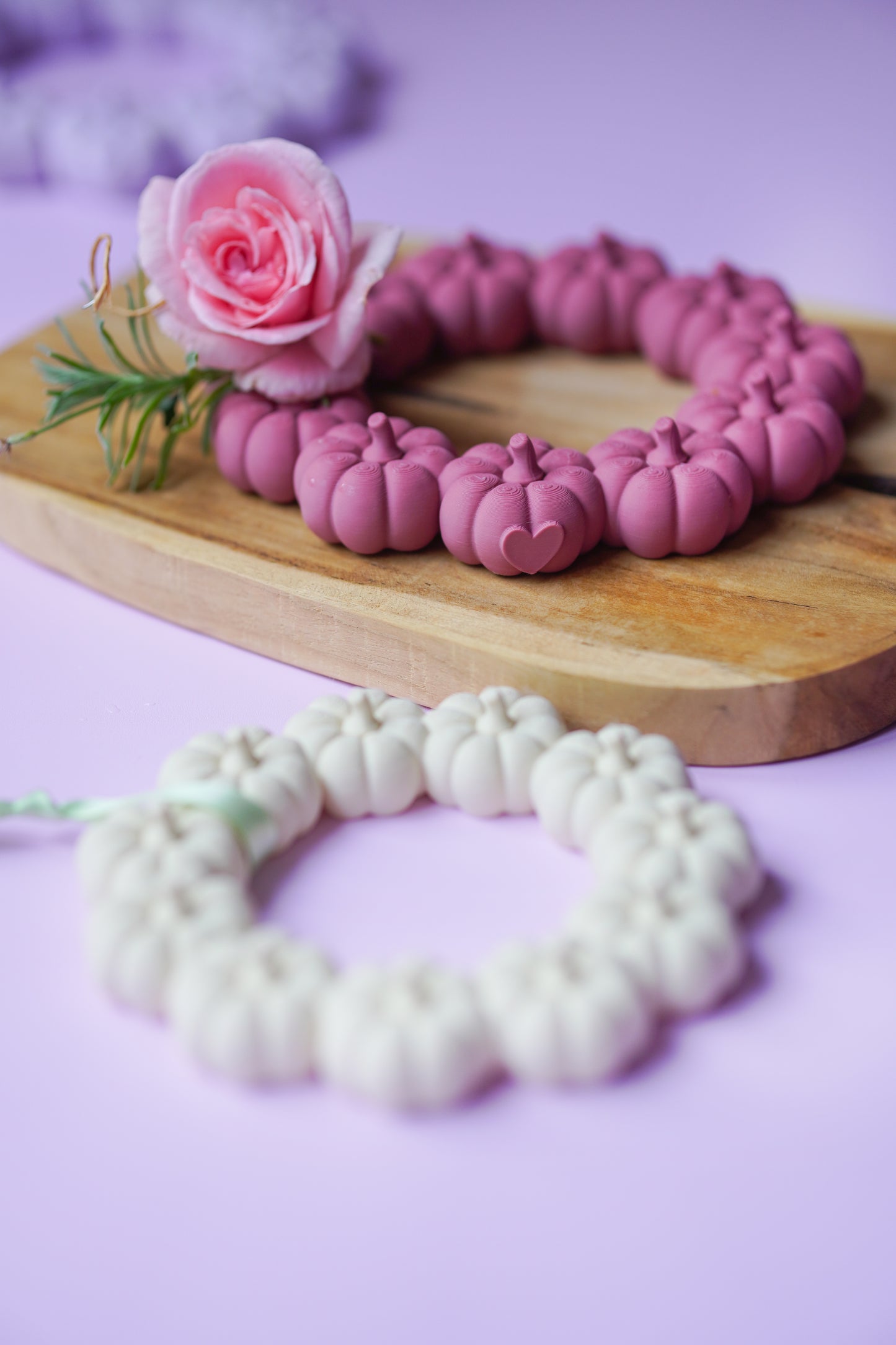 Kürbiskranz – 3D Druckdatei für herbstliche Tischdeko & DIY Kränze