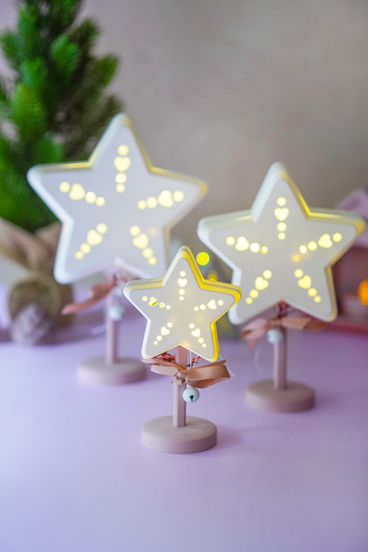 Sternlampe mit Ständer – 3D-Druckdatei in 3 Größen 3MF und STL