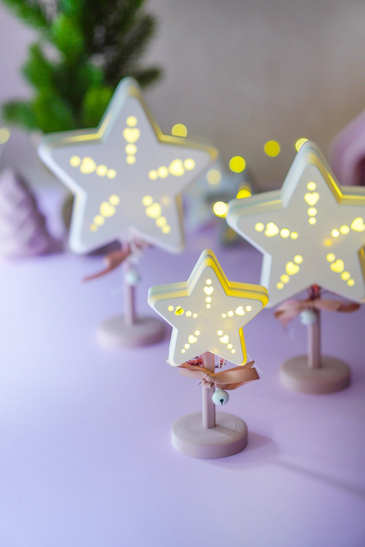 Sternlampe mit Ständer – 3D-Druckdatei in 3 Größen 3MF und STL