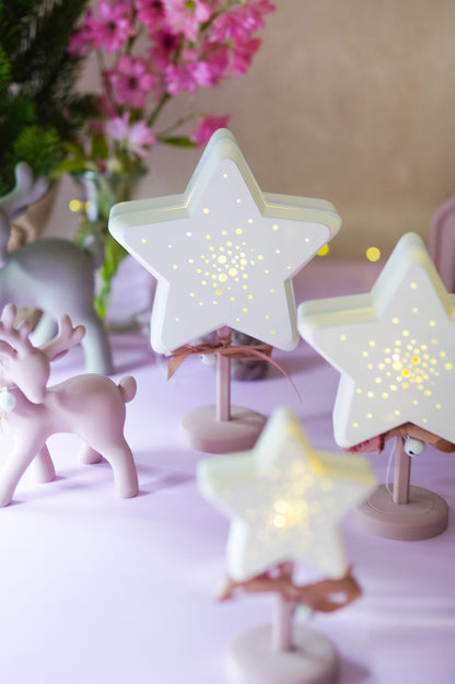 Sternlampe Sternenglanz mit Ständer – 3D-Druckdatei in 3 Größen 3MF und STL
