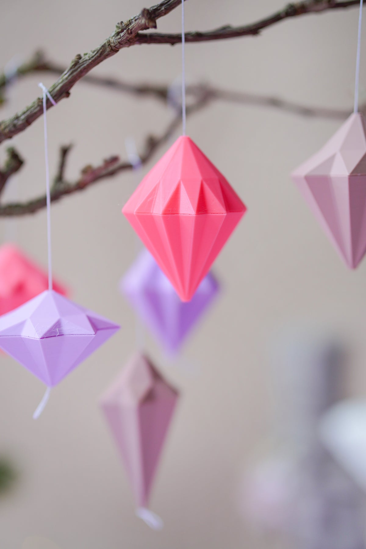 Plissee Anhänger – 6er Set | STL & 3MF 3D-Druckdateien