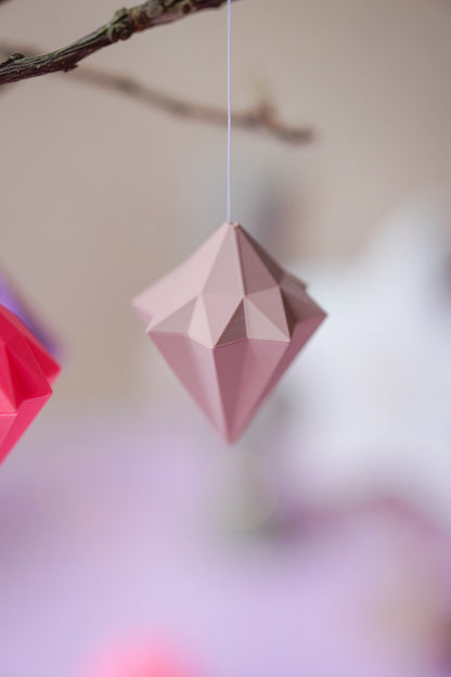 Plissee Anhänger – 6er Set | STL & 3MF 3D-Druckdateien