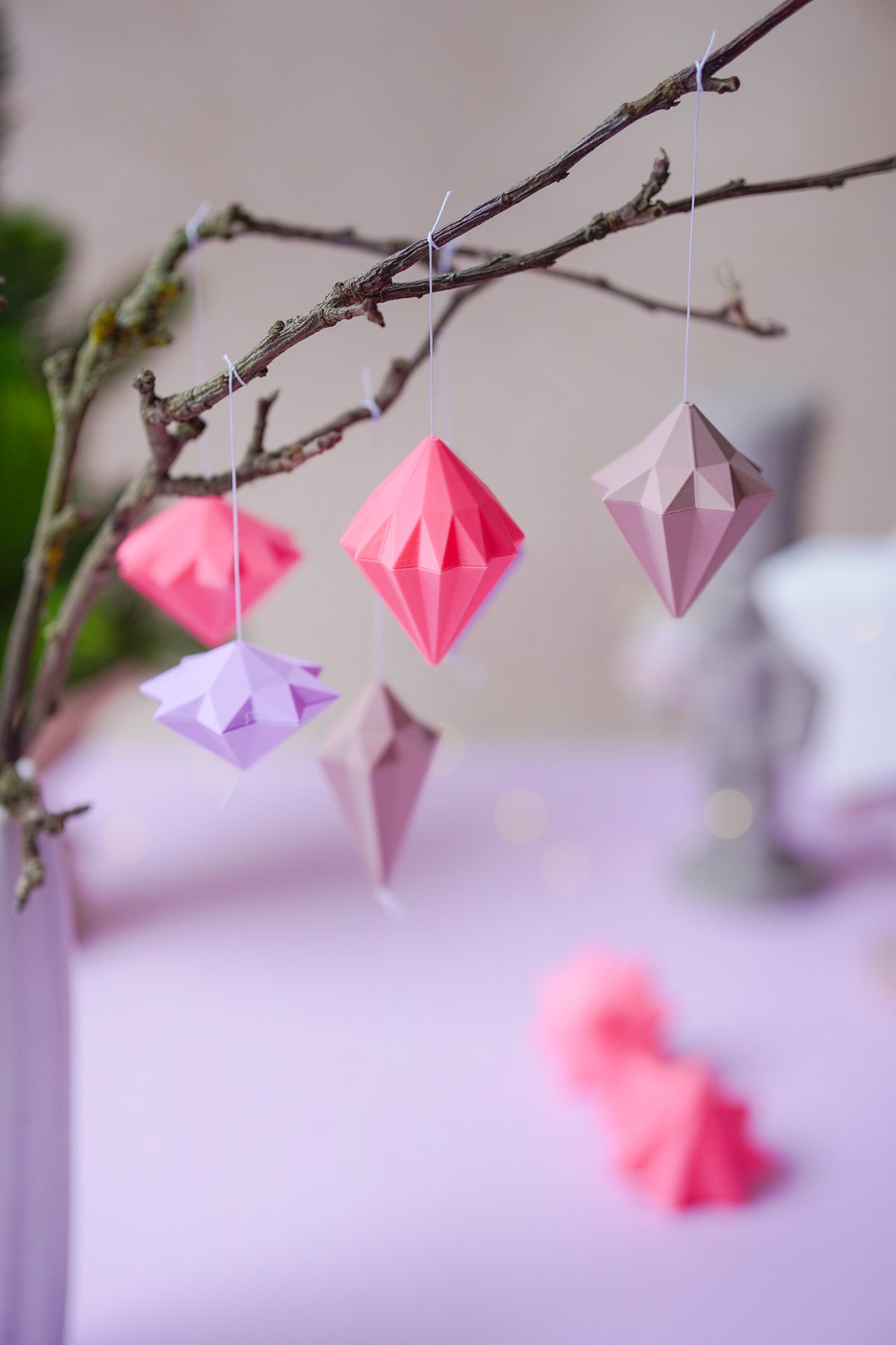 Plissee Anhänger – 6er Set | STL & 3MF 3D-Druckdateien