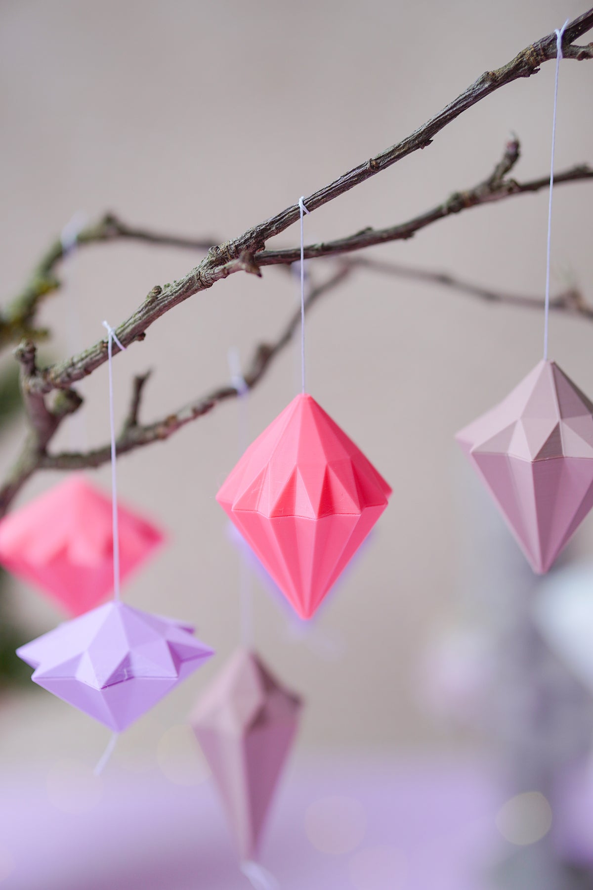 Plissee Anhänger – 6er Set | STL & 3MF 3D-Druckdateien