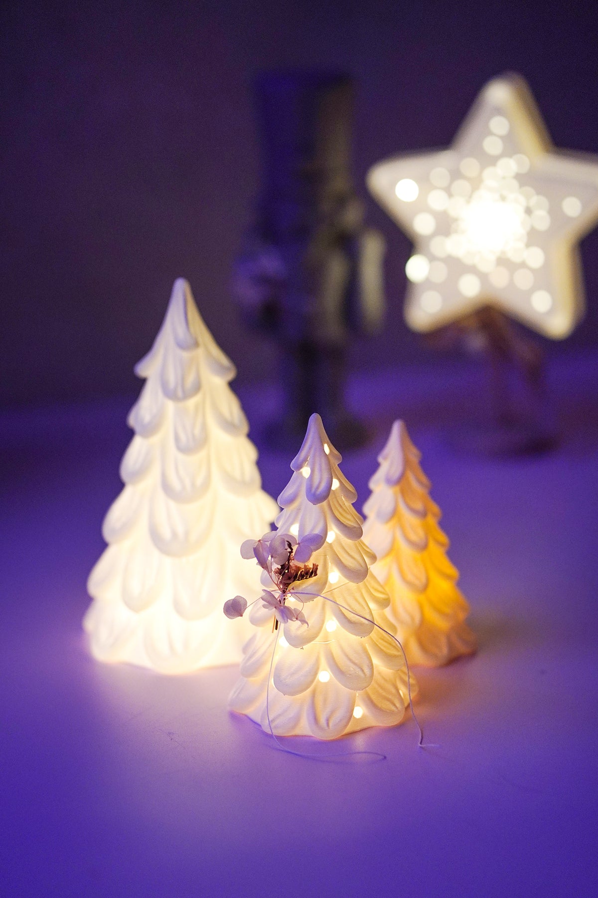 Leuchtender Weihnachtsbaum – STL & 3MF Datei für den 3D-Druck