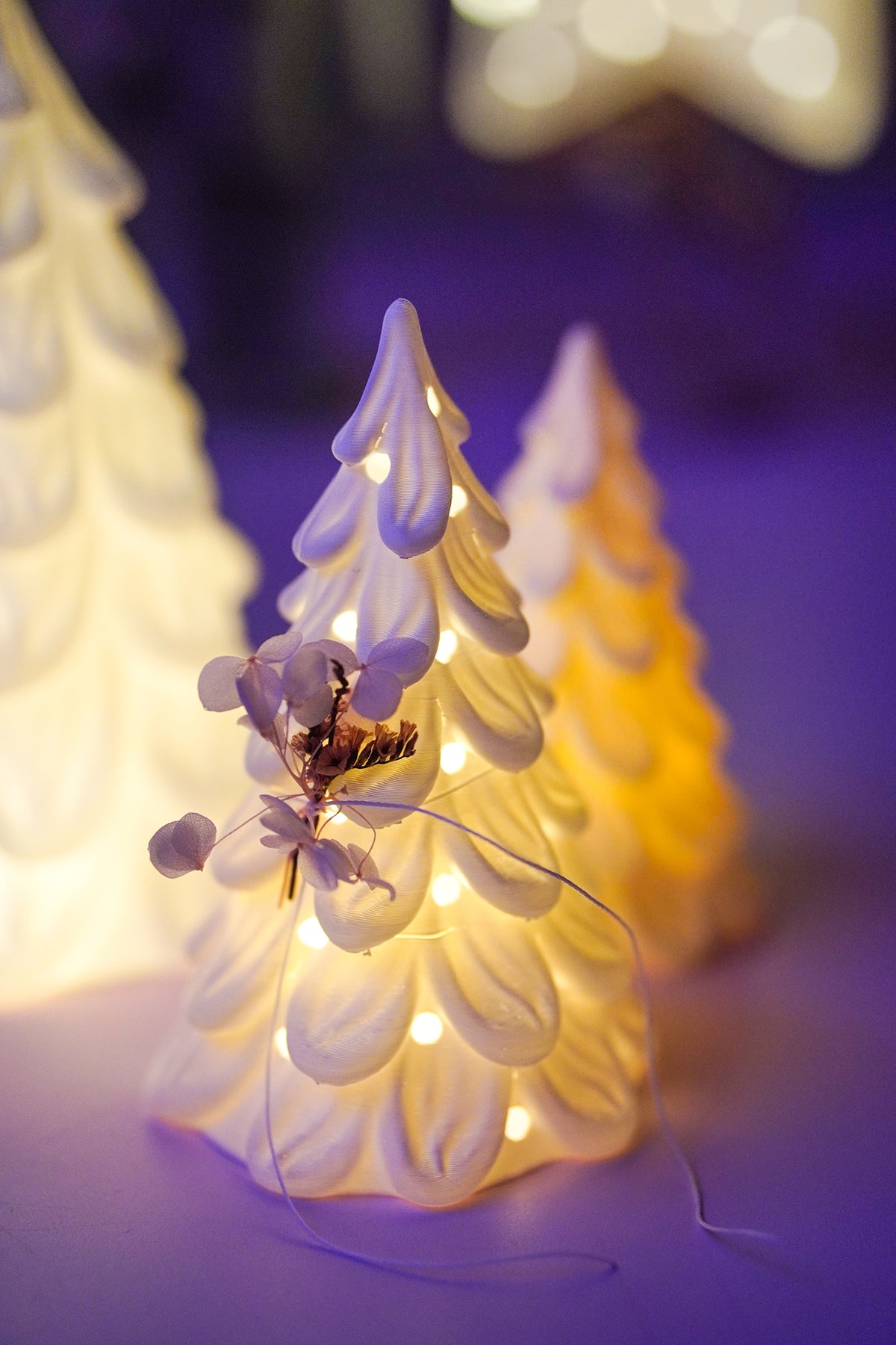 Leuchtender Weihnachtsbaum – STL & 3MF Datei für den 3D-Druck