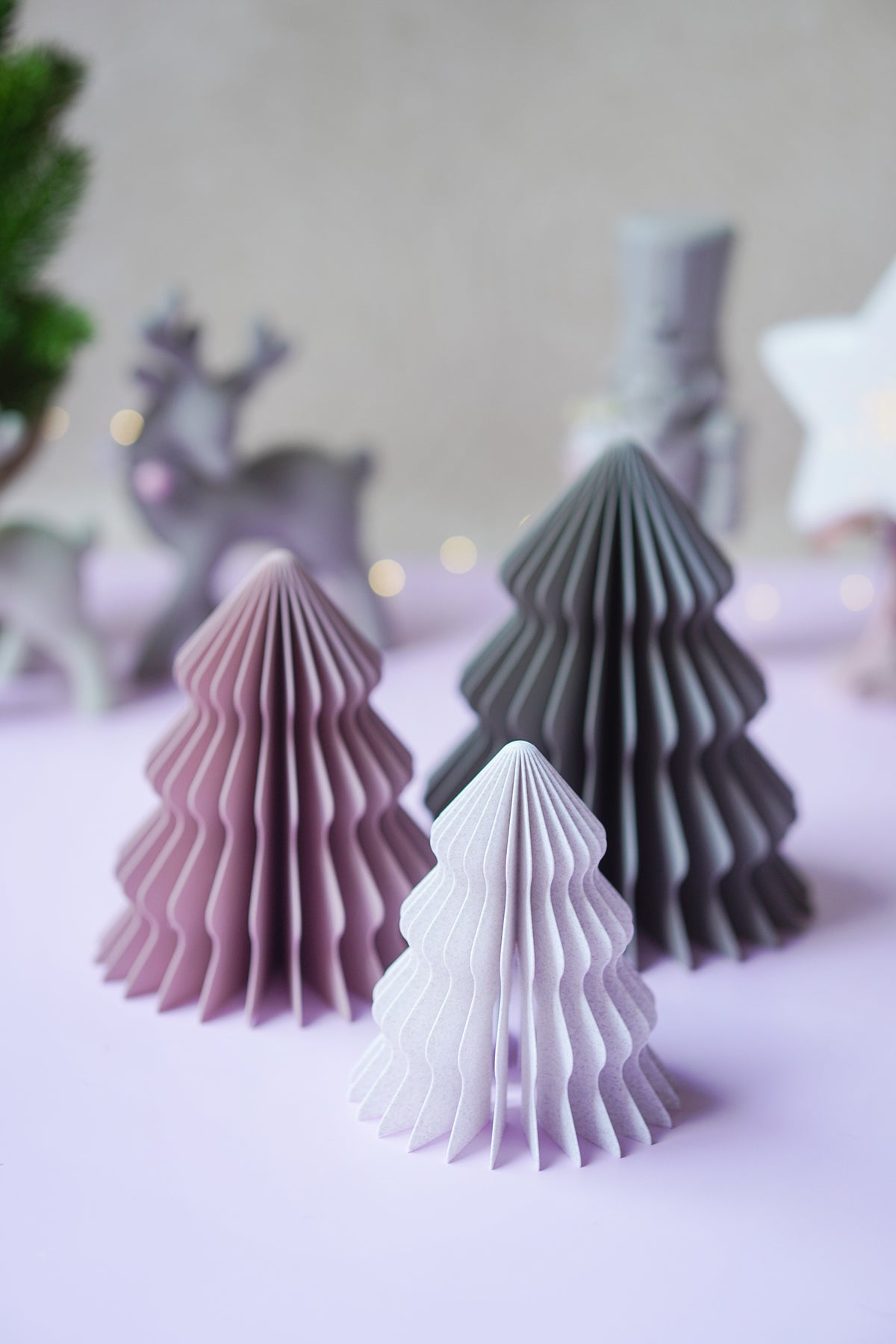 Fächerbäume – moderne Weihnachtsbäume | STL & 3MF für 3D-Druck