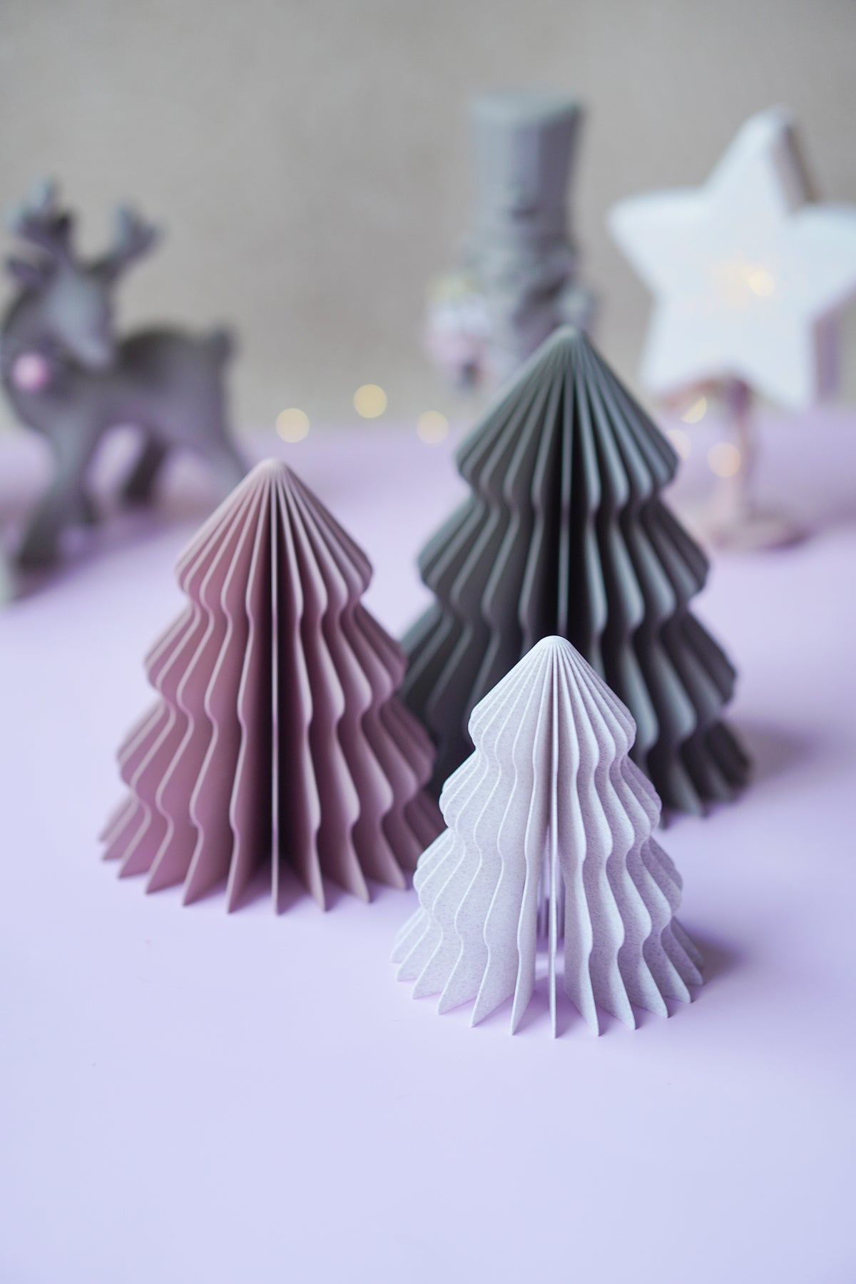 Fächerbäume – moderne Weihnachtsbäume | STL & 3MF für 3D-Druck
