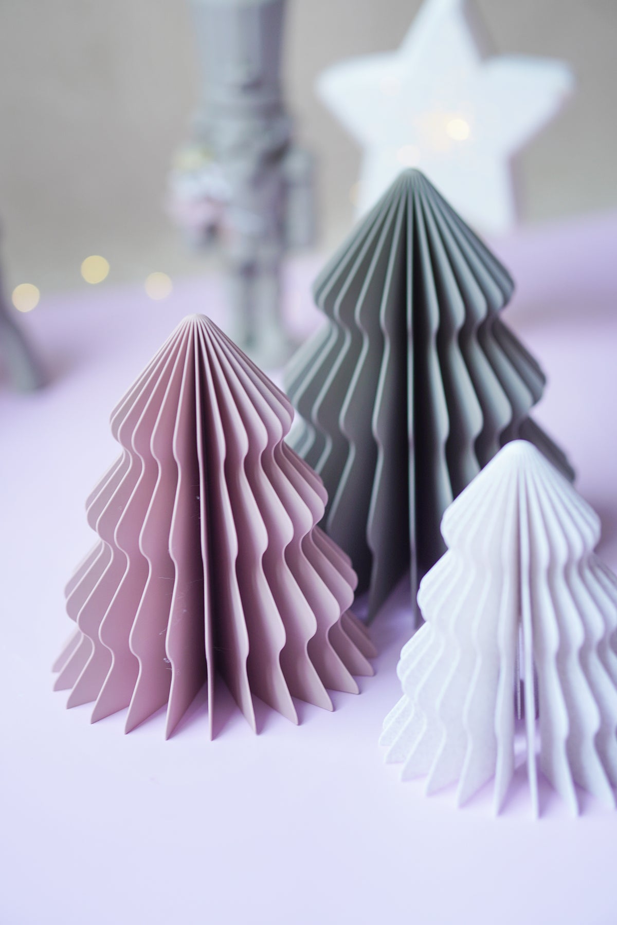 Fächerbäume – moderne Weihnachtsbäume | STL & 3MF für 3D-Druck