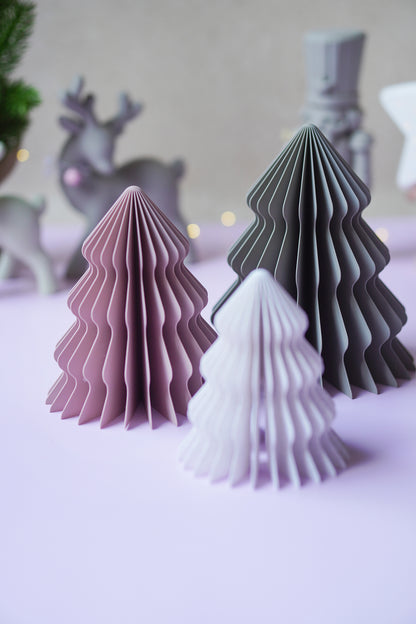 Fächerbäume – moderne Weihnachtsbäume | STL & 3MF für 3D-Druck