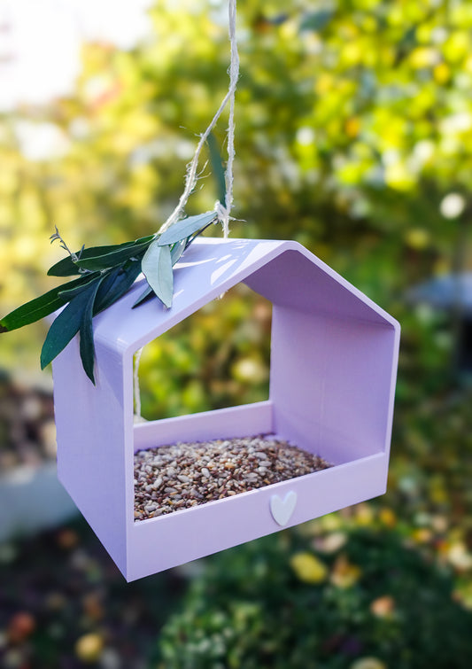 GlowNest – 3D-Druckdatei für ein modernes Deko- & Vogelhaus mit Herz | inkl. Bonus Etiketten