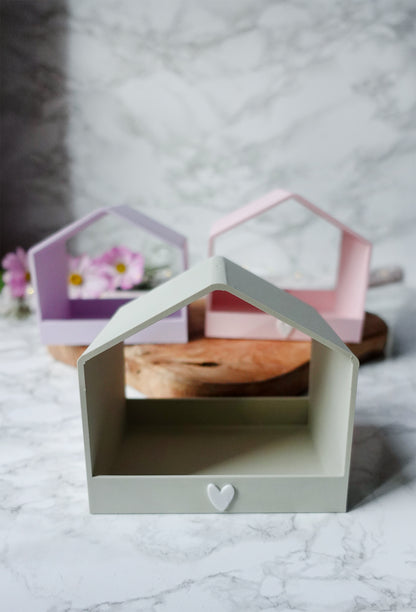 GlowNest – 3D-Druckdatei für ein modernes Deko- & Vogelhaus mit Herz | inkl. Bonus Etiketten