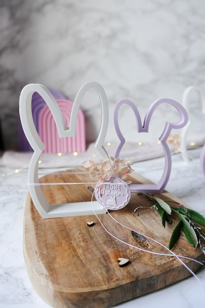 3D Druckdatei Osterhasen Set + Anhänger | STL & 3MF