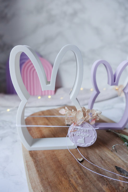 3D Druckdatei Osterhasen Set + Anhänger | STL & 3MF