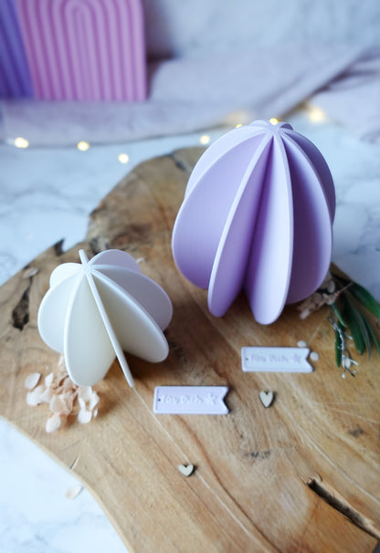 3D Druckdatei Modernes Osterei | STL & 3MF | Frühlings- und Osterdeko | Gratis „Für dich“ Anhänger