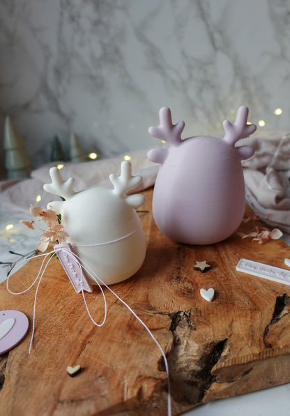 Lumi – Minimalistisches Rentier | 3D-Druckdatei (STL & 3MF) | Frei skalierbar