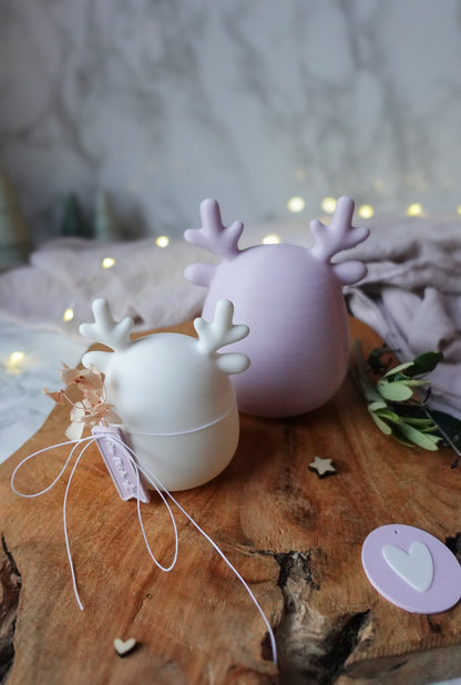 Lumi – Minimalistisches Rentier | 3D-Druckdatei (STL & 3MF) | Frei skalierbar