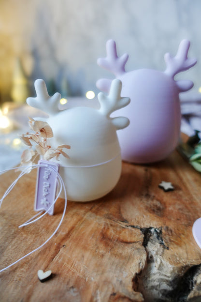 Lumi – Minimalistisches Rentier | 3D-Druckdatei (STL & 3MF) | Frei skalierbar