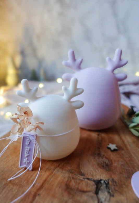 Lumi – Minimalistisches Rentier | 3D-Druckdatei (STL & 3MF) | Frei skalierbar