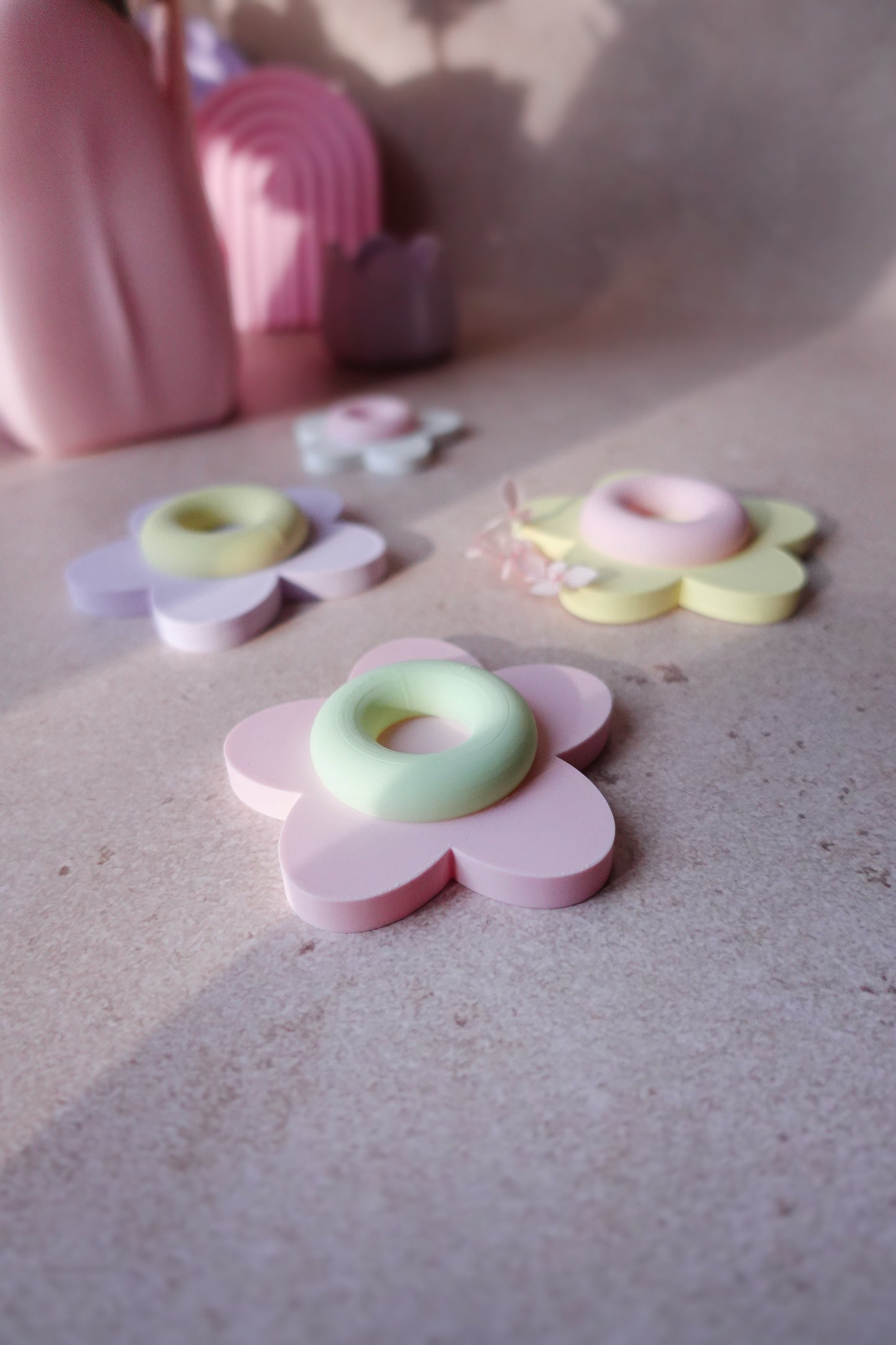 Moderner Eierbecher Blume 3D Druck Datei | STL & 3MF | Frühlingsdeko & Ostern