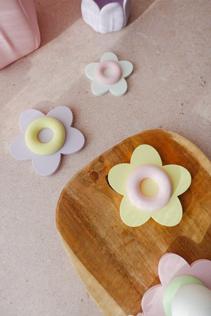 Moderner Eierbecher Blume 3D Druck Datei | STL & 3MF | Frühlingsdeko & Ostern