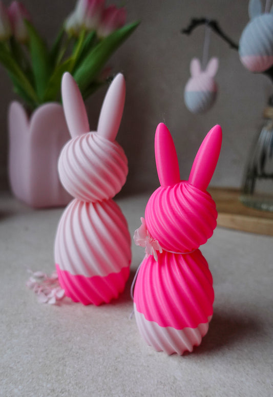 Moderner viraler Osterhase 3D Druck Datei | STL & 3MF | Frühlingsdeko & Ostern, inkl. Gewerbelizenz