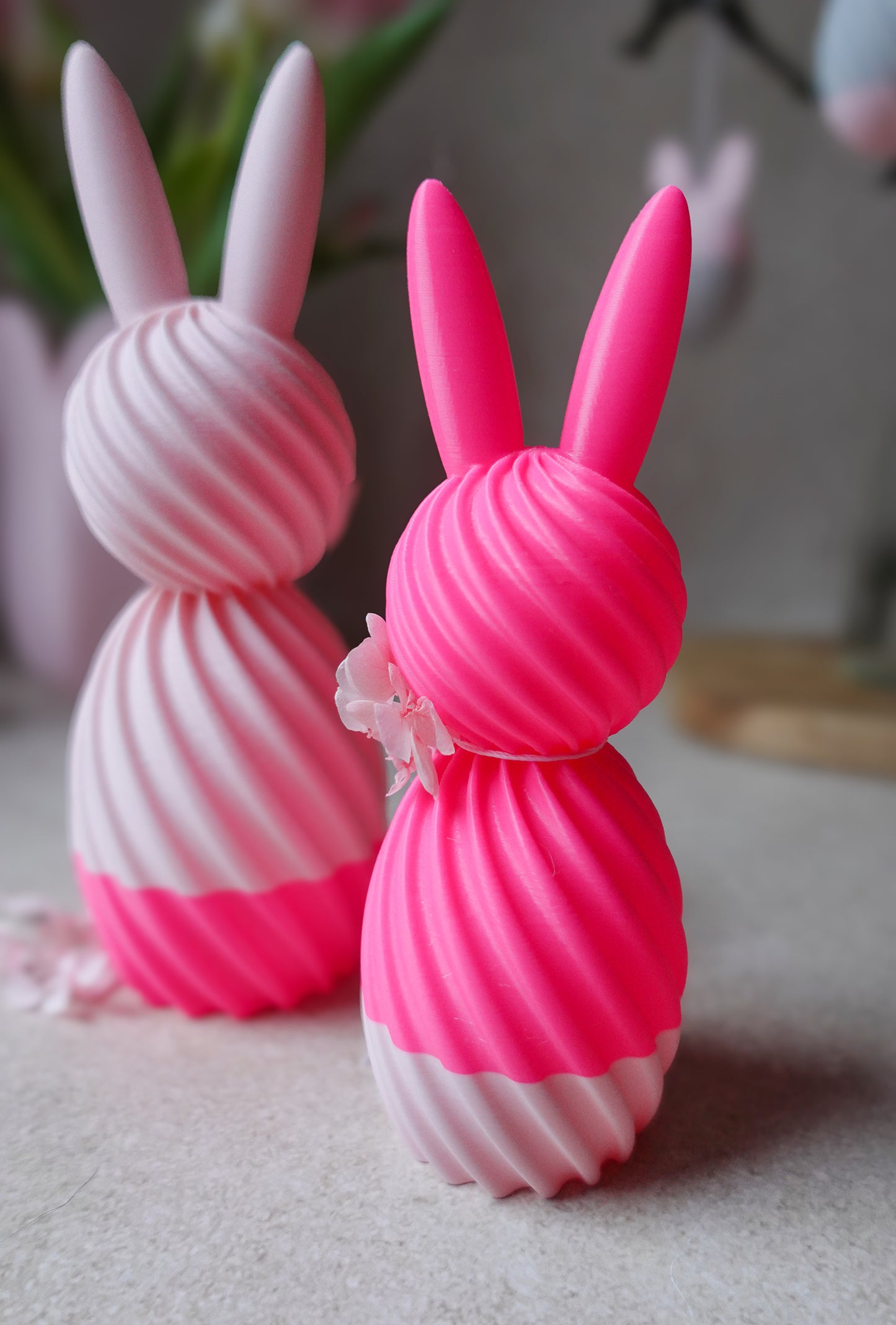 Moderner viraler Osterhase 3D Druck Datei | STL & 3MF | Frühlingsdeko & Ostern, inkl. Gewerbelizenz