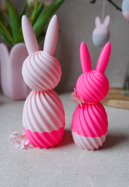 Moderner viraler Osterhase 3D Druck Datei | STL & 3MF | Frühlingsdeko & Ostern, inkl. Gewerbelizenz