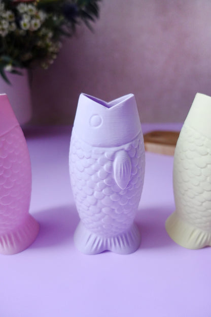 Sardinen Vase – 3D Druck Datei (STL & 3MF) | Skandinavische DIY Deko zum Selberdrucken