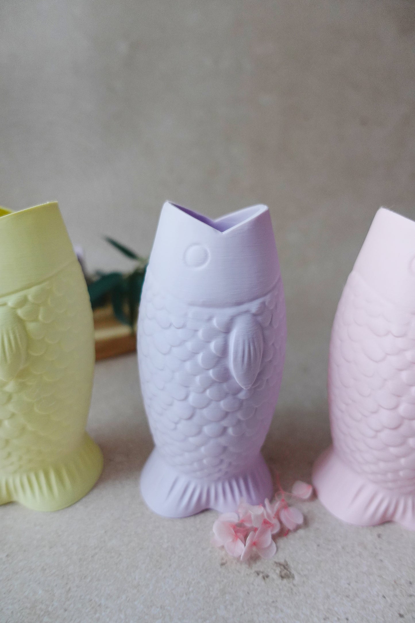 Sardinen Vase – 3D Druck Datei (STL & 3MF) | Skandinavische DIY Deko zum Selberdrucken