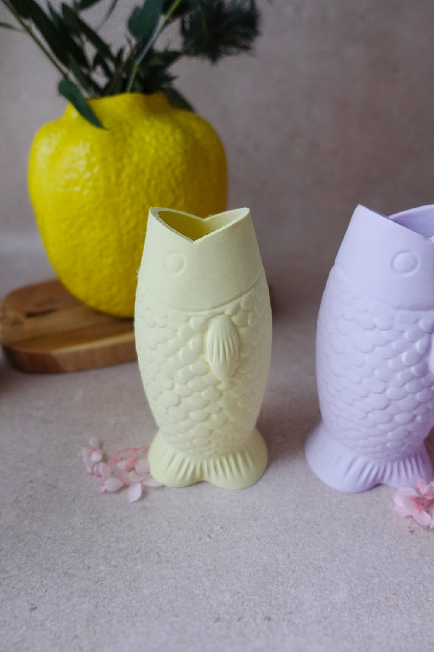 Sardinen Vase – 3D Druck Datei (STL & 3MF) | Skandinavische DIY Deko zum Selberdrucken