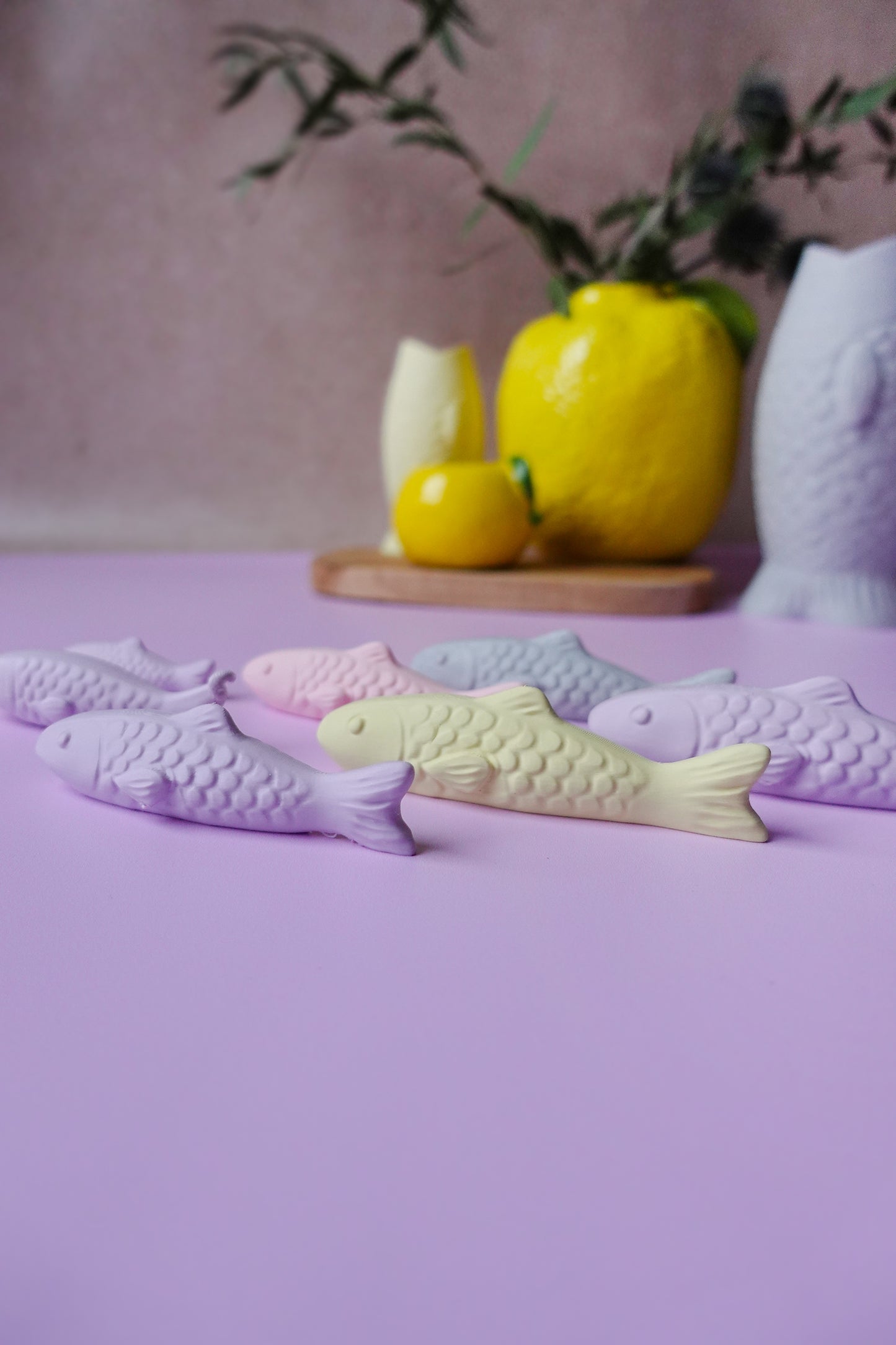 Mediterrane Sardinen 3D Druckdatei | STL & 3MF | Dopamin Deko im Amalfi Stil