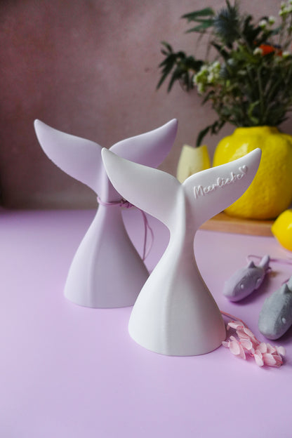 Walflosse Deko – 3D Druck Datei im skandinavischen Stil | STL & 3MF | Meerliebe