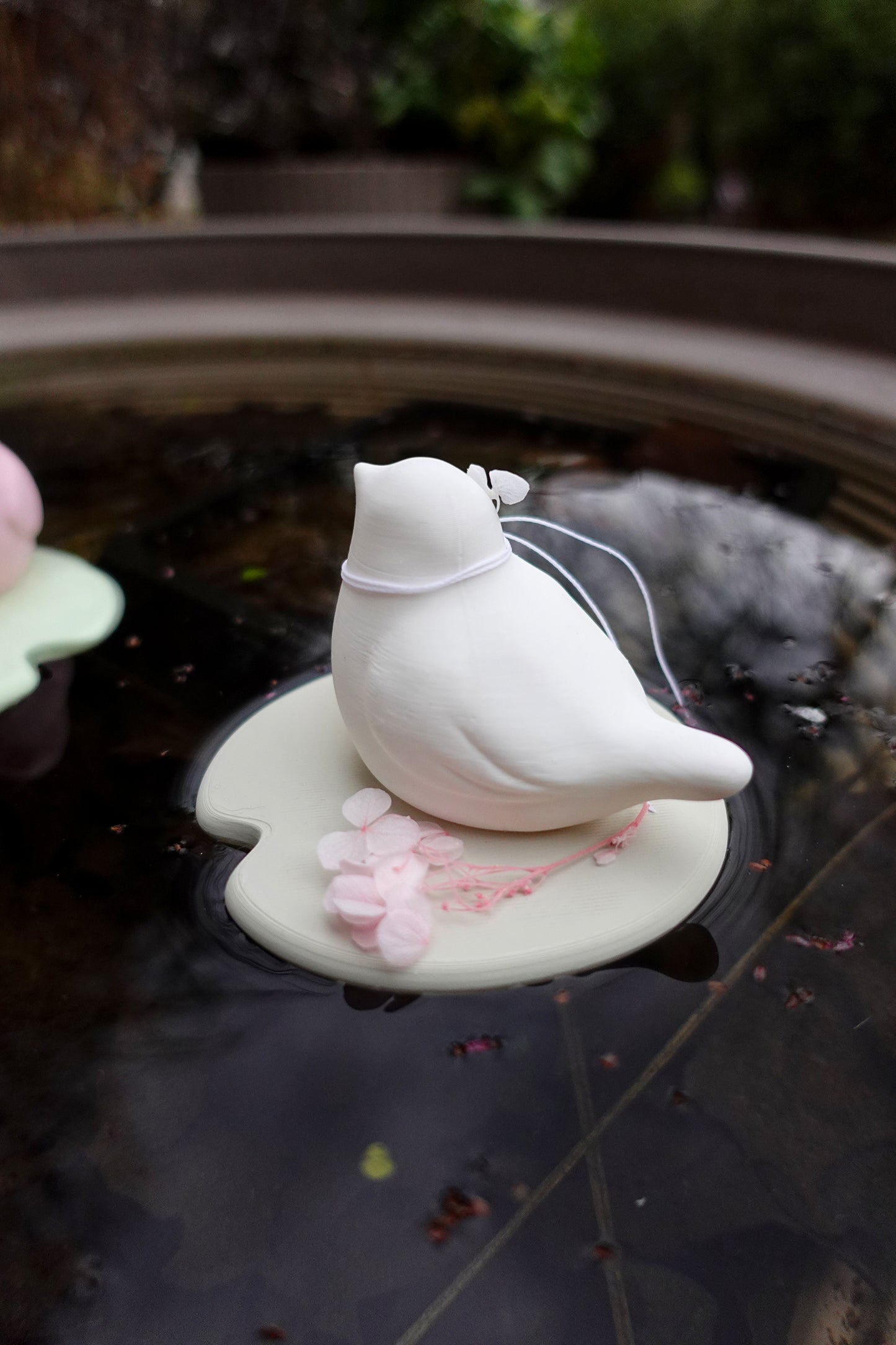 Teichvögel auf Seerosenblatt – 3D Druck Dateien für schwimmende Gartendeko | STL & 3MF | Set