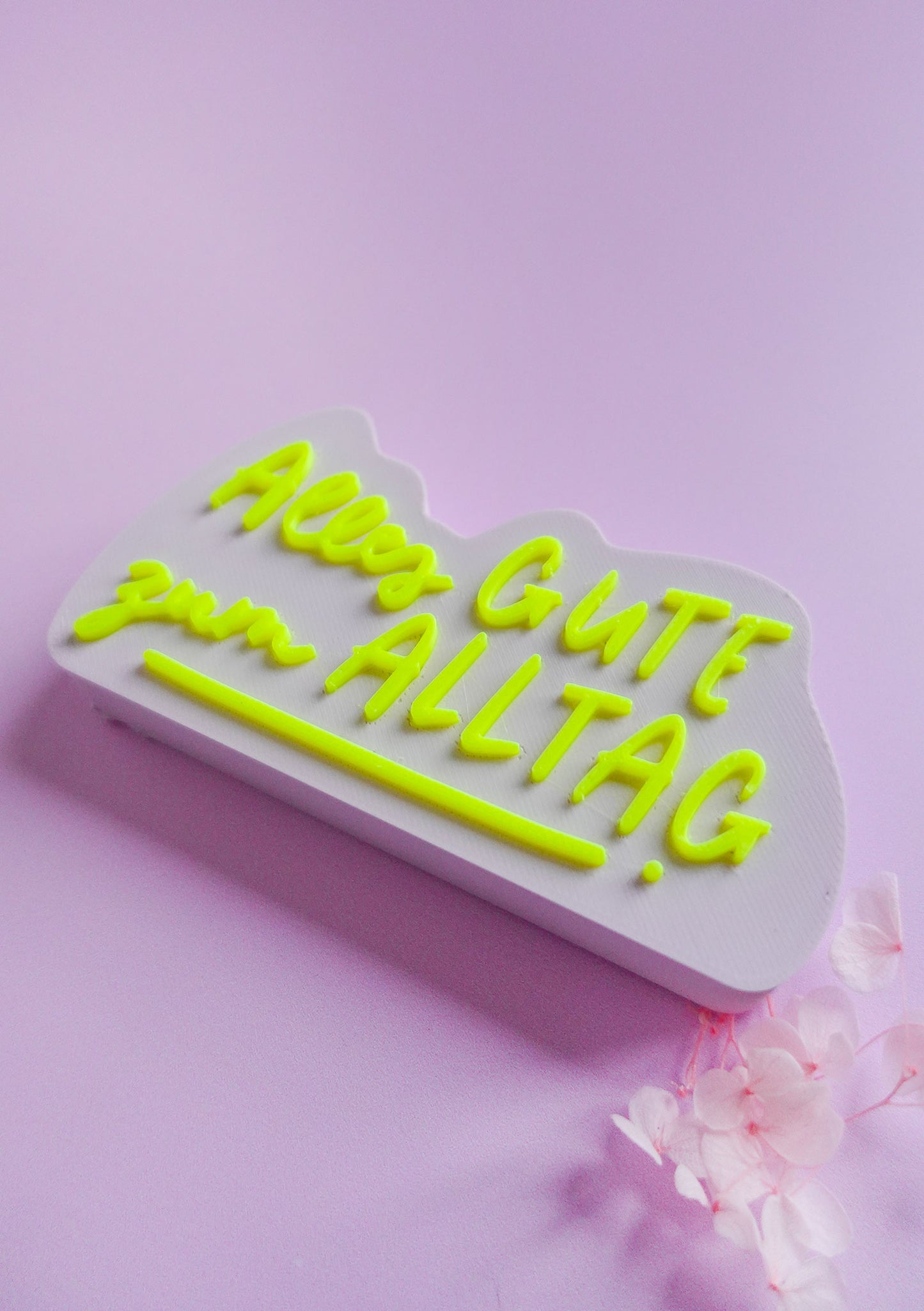 Alles Gute zum Alltag – 3D Druck Datei (STL & 3MF)